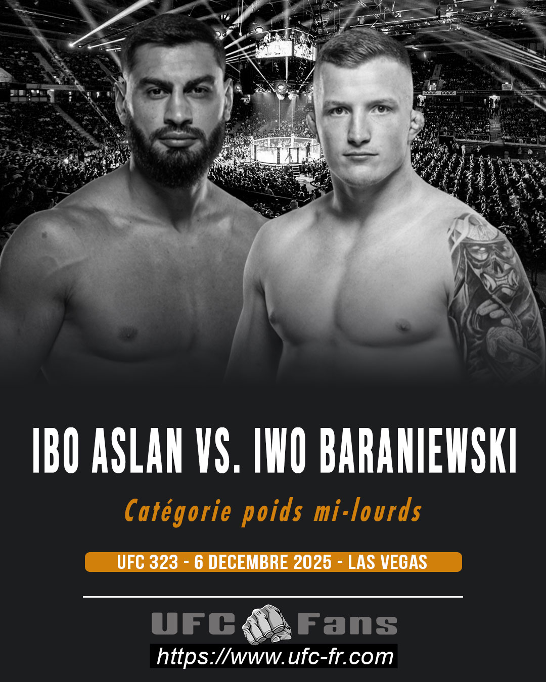 UFC 323 - Ibo Aslan vs Iwo Baraniewski UFC 323 - Ibo Aslan vs Iwo Baraniewski