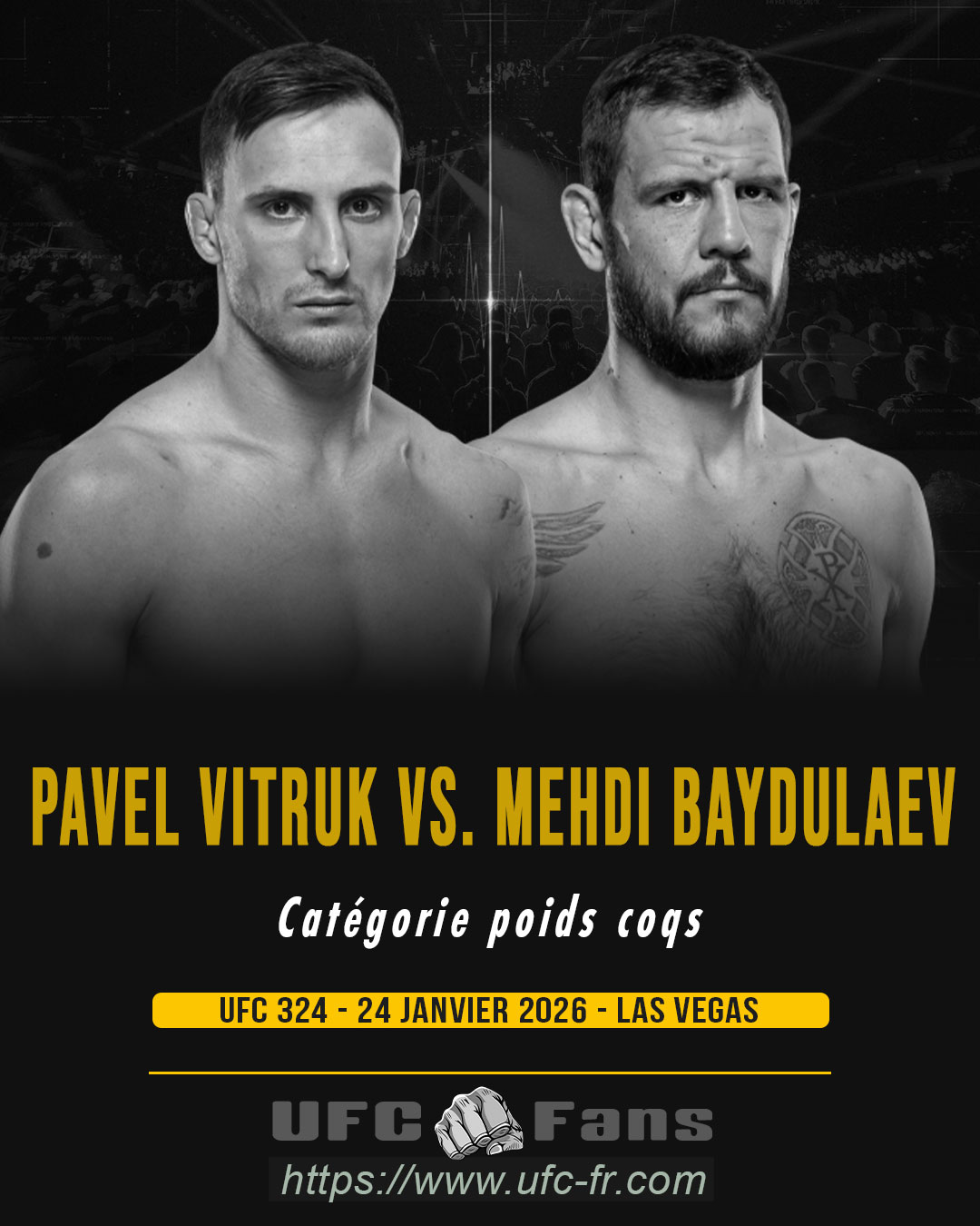 UFC 324 - Modestas Bukauskas vs Nikita Krylov UFC 324 - Modestas Bukauskas vs Nikita Krylov