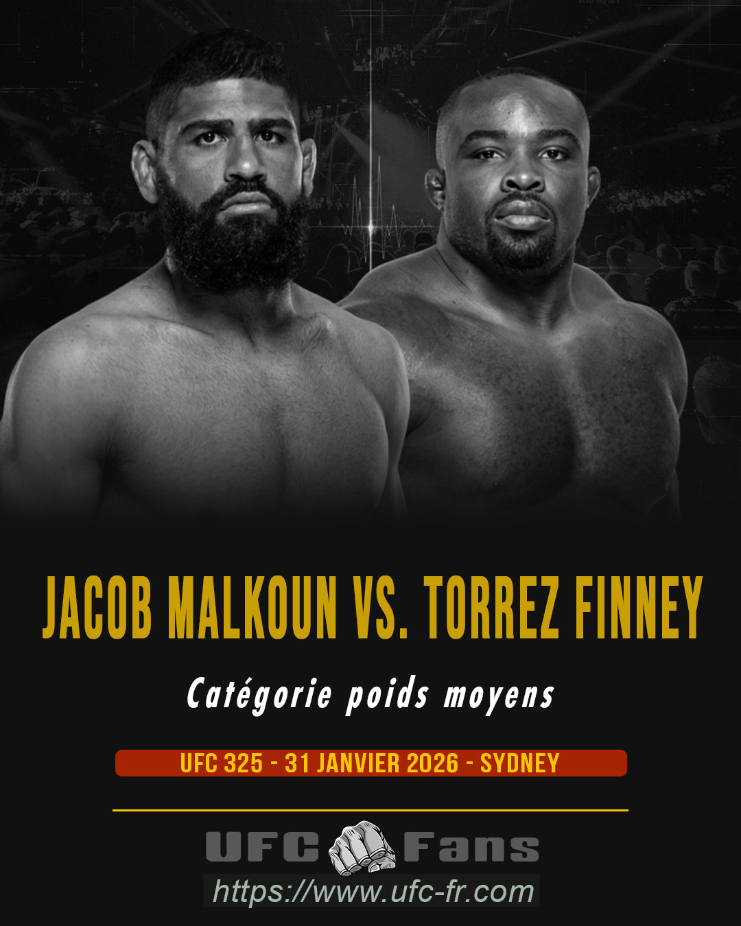 UFC 325 - Jacob Malkoun vs Torrez Finney UFC 325 - Jacob Malkoun vs Torrez Finney