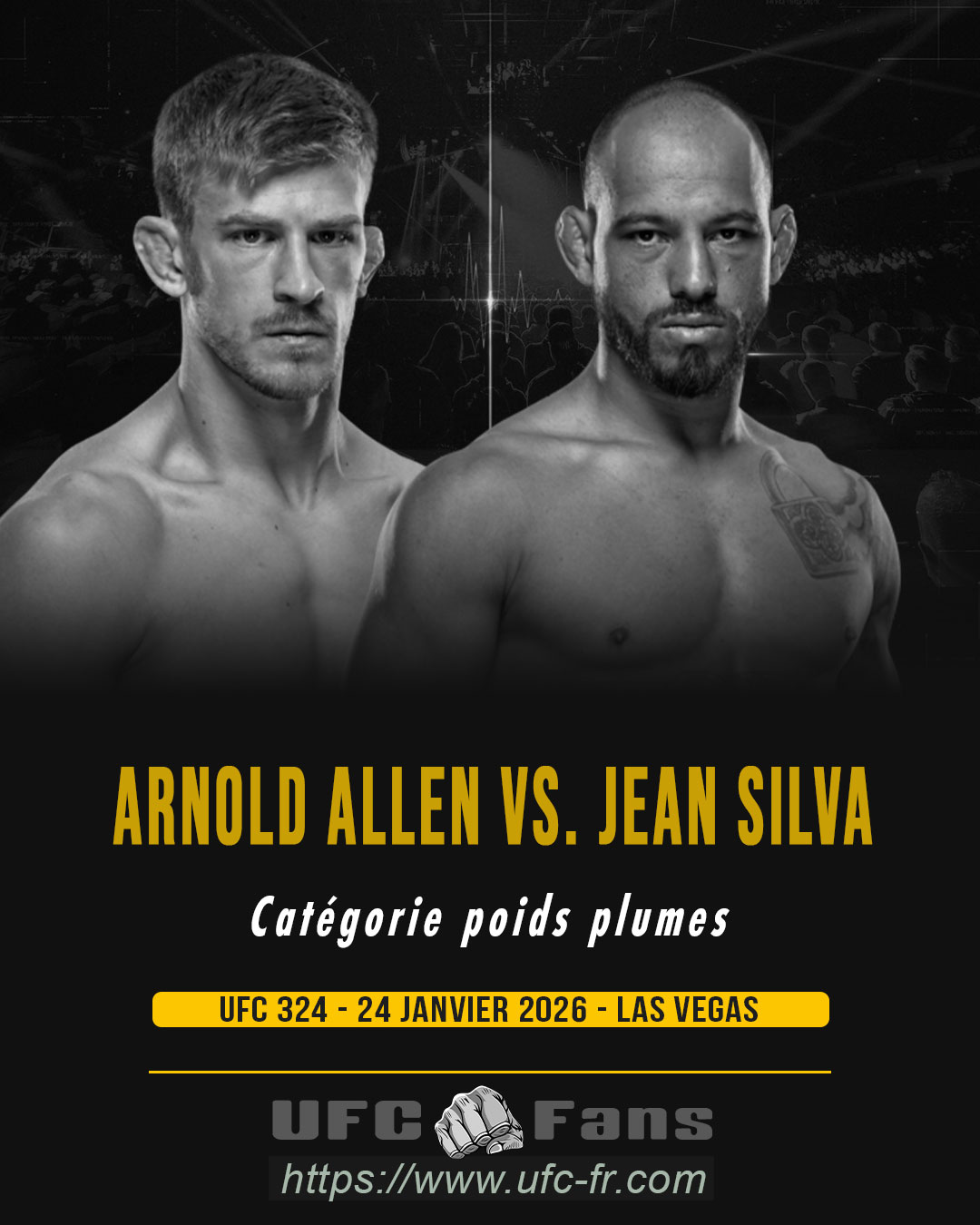 UFC 324 - Arnold Allen vs Jean Silva UFC 324 - Arnold Allen vs Jean Silva