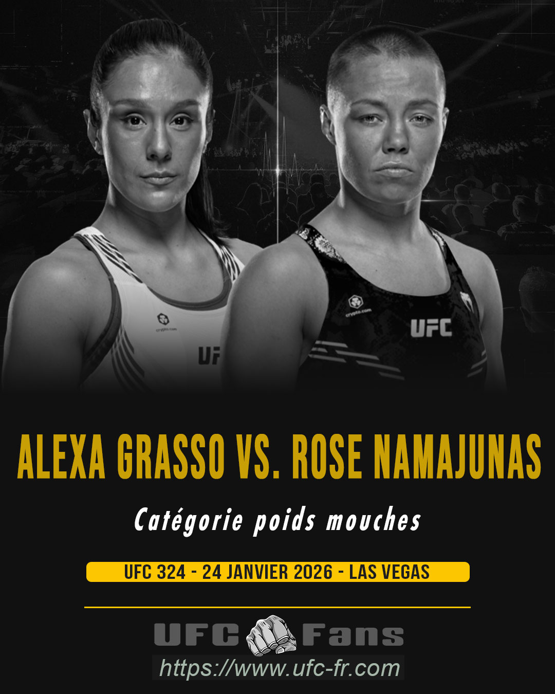 UFC 324 - Alexa Grasso vs Rose Namajunas UFC 324 - Alexa Grasso vs Rose Namajunas