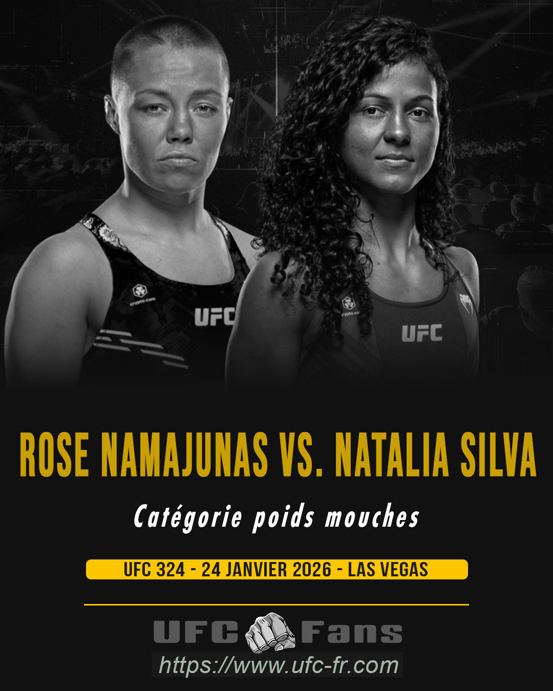 UFC 324 - Rose Namajunas vs Natalia Silva UFC 324 - Rose Namajunas vs Natalia Silva
