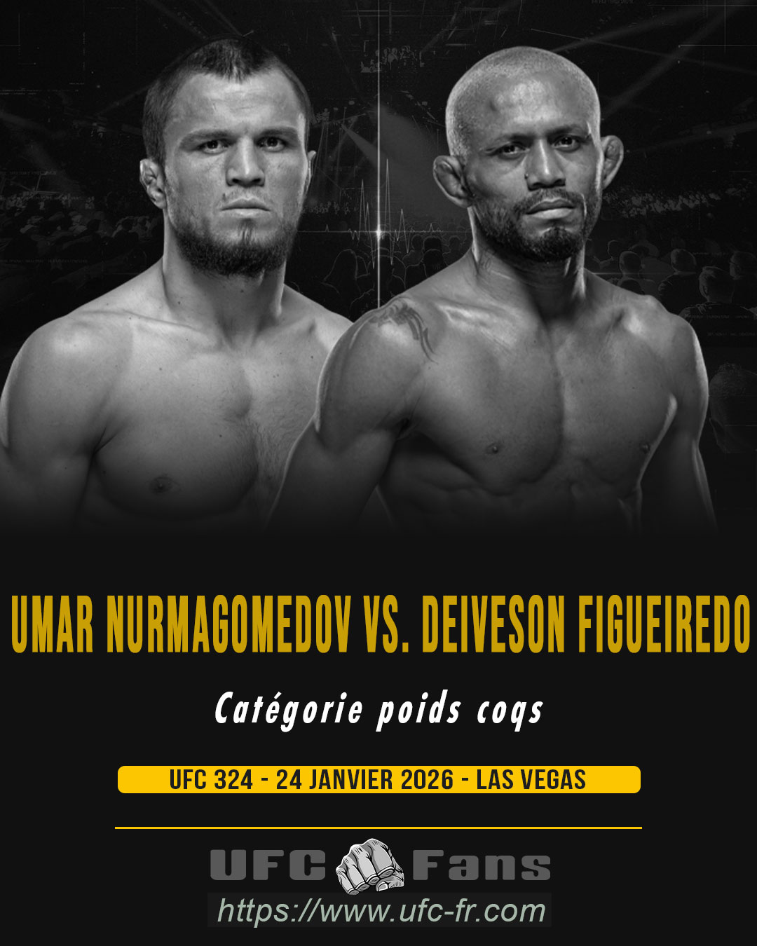UFC 324 - Umar Nurmagomedov vs Deiveson Figueiredo UFC 324 - Umar Nurmagomedov vs Deiveson Figueiredo