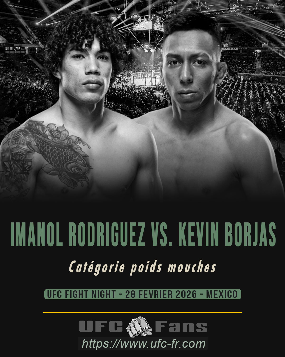 UFC FIGHT NIGHT 268 - Imanol Rodriguez vs Kevin Borjas UFC FIGHT NIGHT 268 - Imanol Rodriguez vs Kevin Borjas