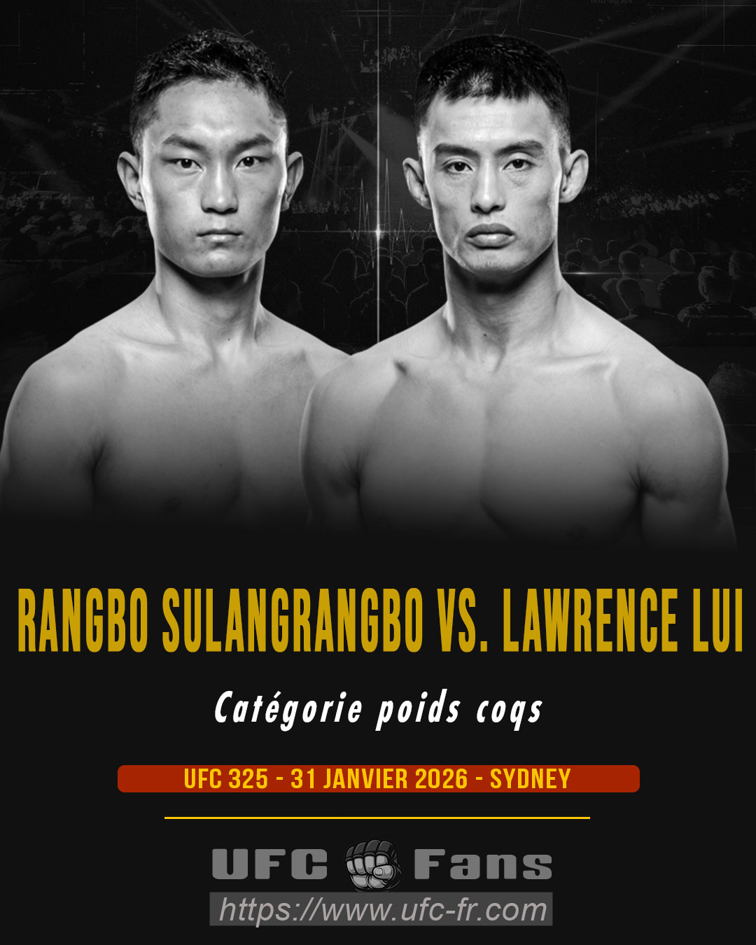 UFC 325 - Rangbo Sulangrangbo vs Lawrence Lui