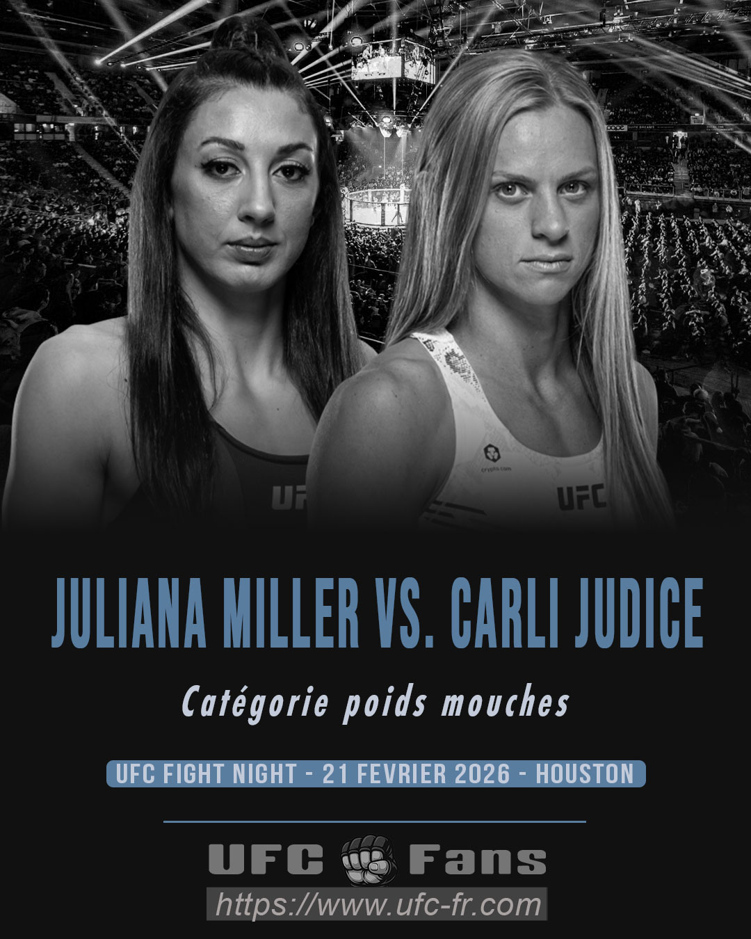 UFC FIGHT NIGHT 267 - Juliana Miller vs Carli Judice