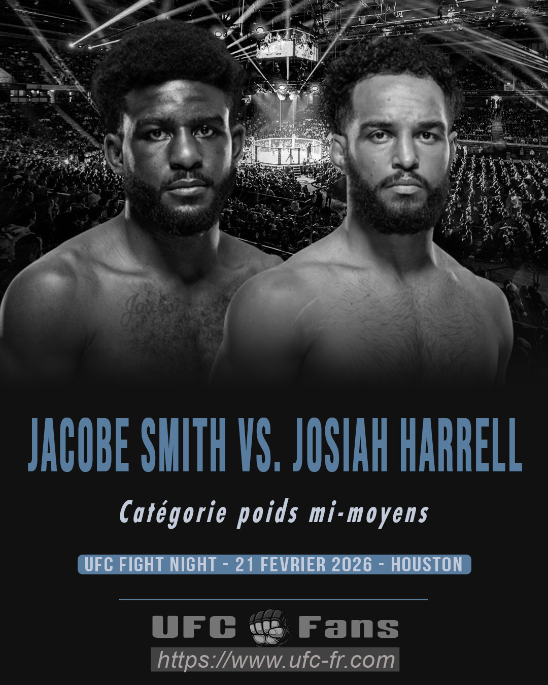 UFC FIGHT NIGHT 267 - Jacobe Smith vs Josiah Harrell UFC FIGHT NIGHT 267 - Jacobe Smith vs Josiah Harrell