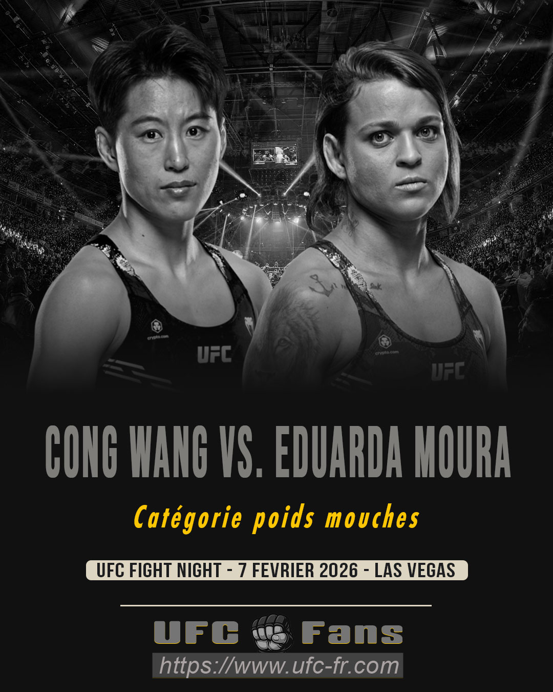 UFC FIGHT NIGHT 266 - Cong Wang vs Eduarda Moura UFC FIGHT NIGHT 266 - Cong Wang vs Eduarda Moura