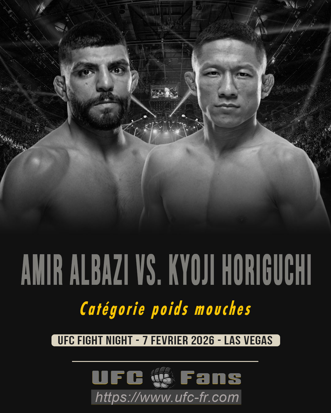 UFC FIGHT NIGHT 266 - Amir Albazi vs Kyoji Horiguchi UFC FIGHT NIGHT 266 - Amir Albazi vs Kyoji Horiguchi