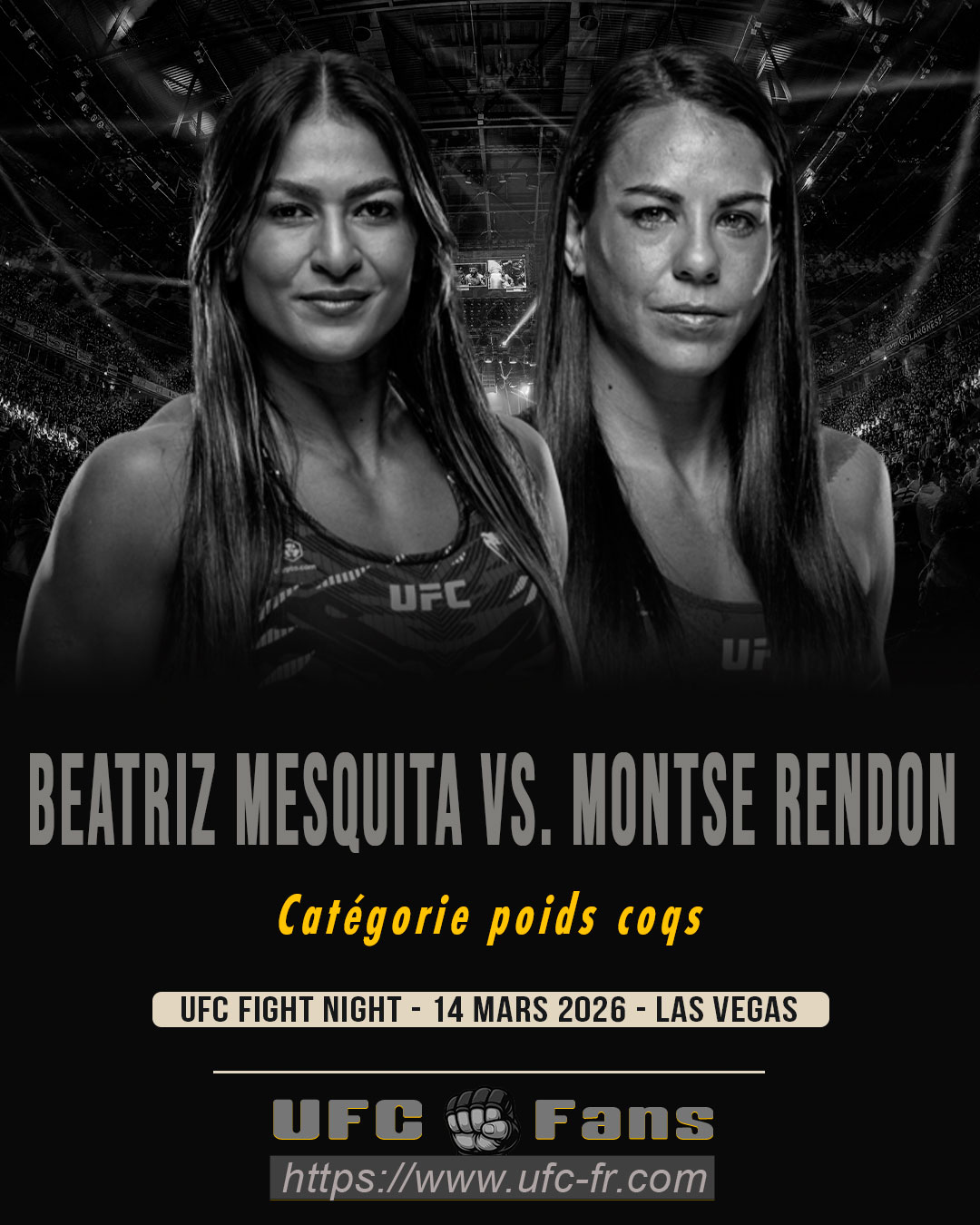 UFC FIGHT NIGHT 269 - Beatriz Mesquita vs Montse Rendon UFC FIGHT NIGHT 269 - Beatriz Mesquita vs Montse Rendon