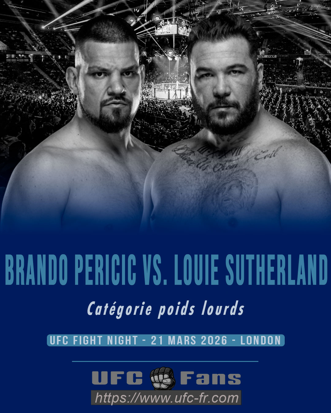 UFC FIGHT NIGHT 270 - Brando Pericic vs Louie Sutherland UFC FIGHT NIGHT 270 - Brando Pericic vs Louie Sutherland