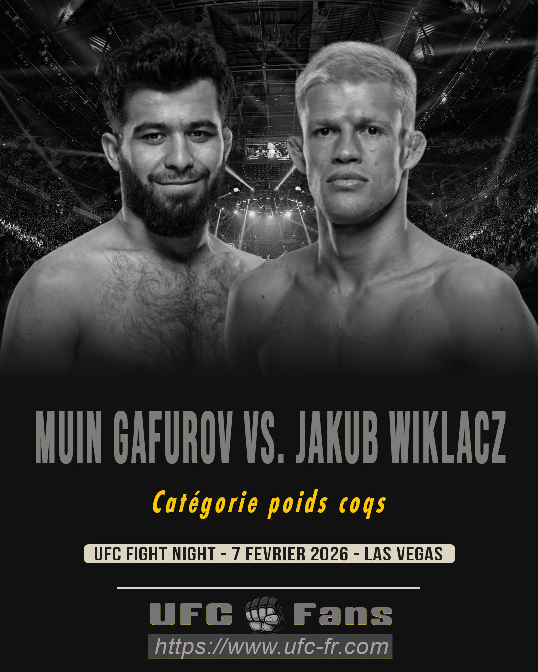UFC FIGHT NIGHT 266 - Muin Gafurov vs Jakub Wiklacz UFC FIGHT NIGHT 266 - Muin Gafurov vs Jakub Wiklacz