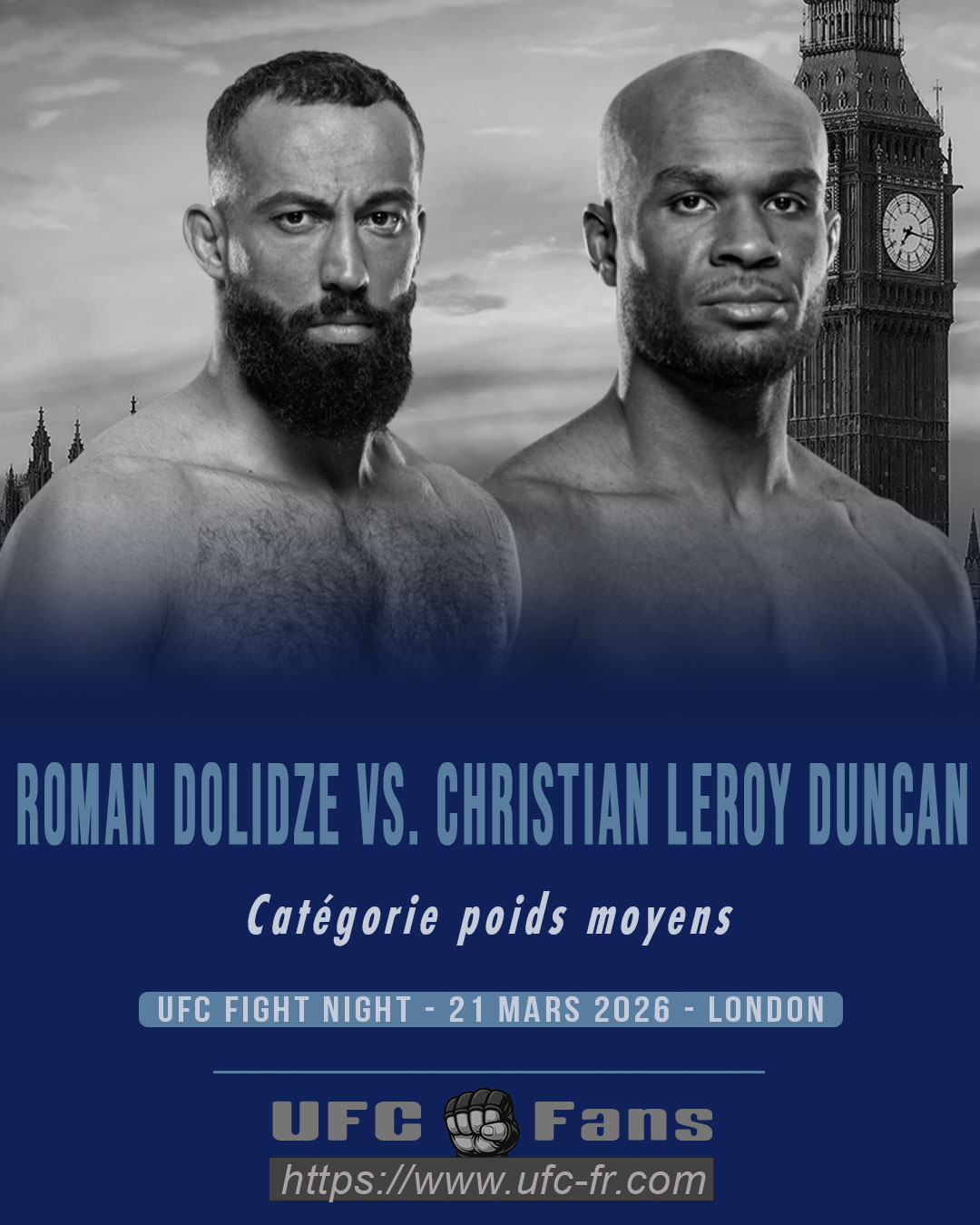 UFC FIGHT NIGHT 270 - Roman Dolidze vs Christian Leroy Duncan UFC FIGHT NIGHT 270 - Roman Dolidze vs Christian Leroy Duncan