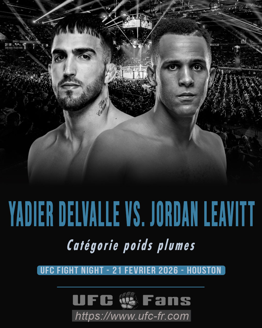 UFC FIGHT NIGHT 267 - Yadier DelValle vs Jordan Leavitt
