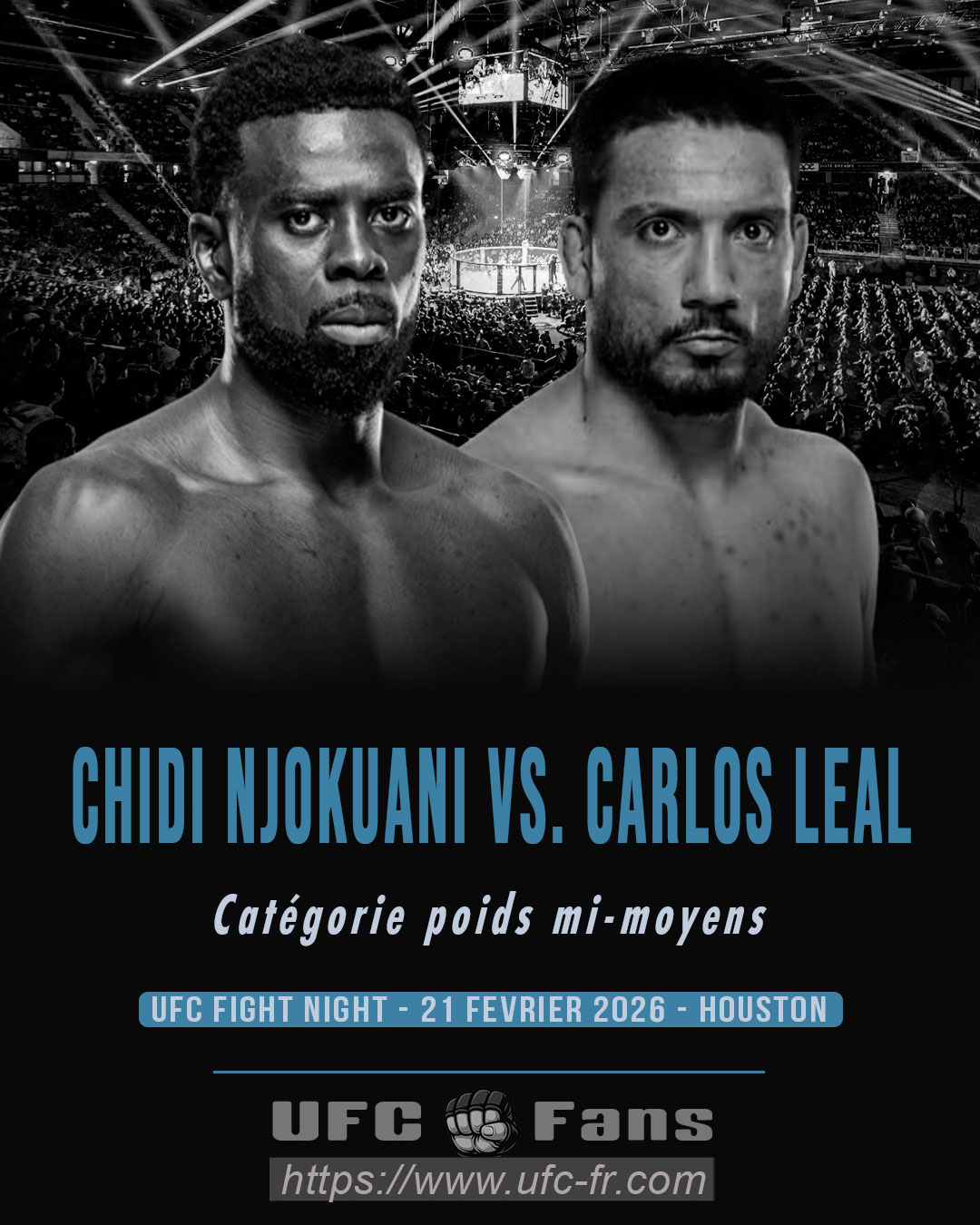 UFC FIGHT NIGHT 267 - Chidi Njokuani vs Carlos Leal UFC FIGHT NIGHT 267 - Chidi Njokuani vs Carlos Leal