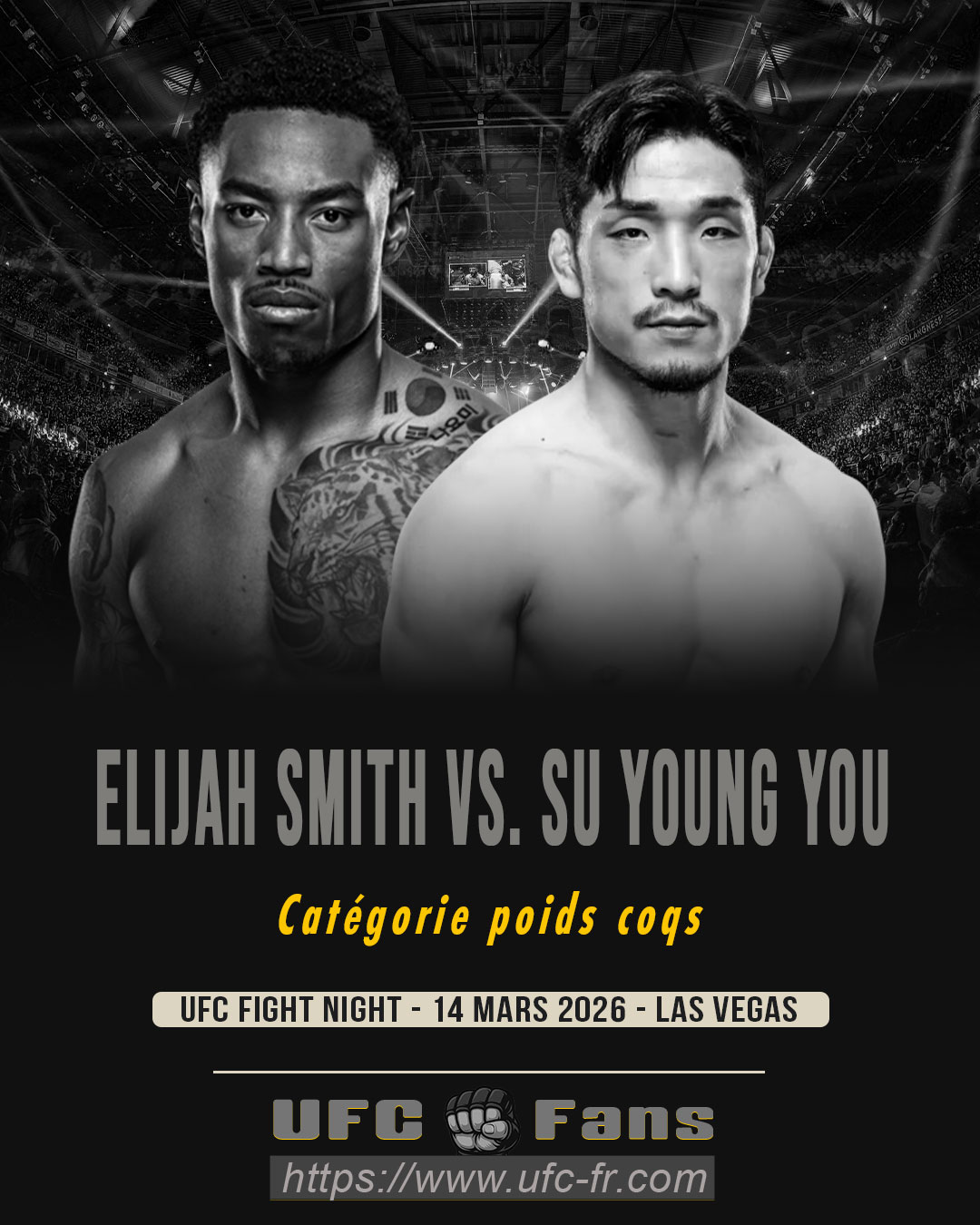 UFC FIGHT NIGHT 269 - Elijah Smith vs Su Young You UFC FIGHT NIGHT 269 - Elijah Smith vs Su Young You