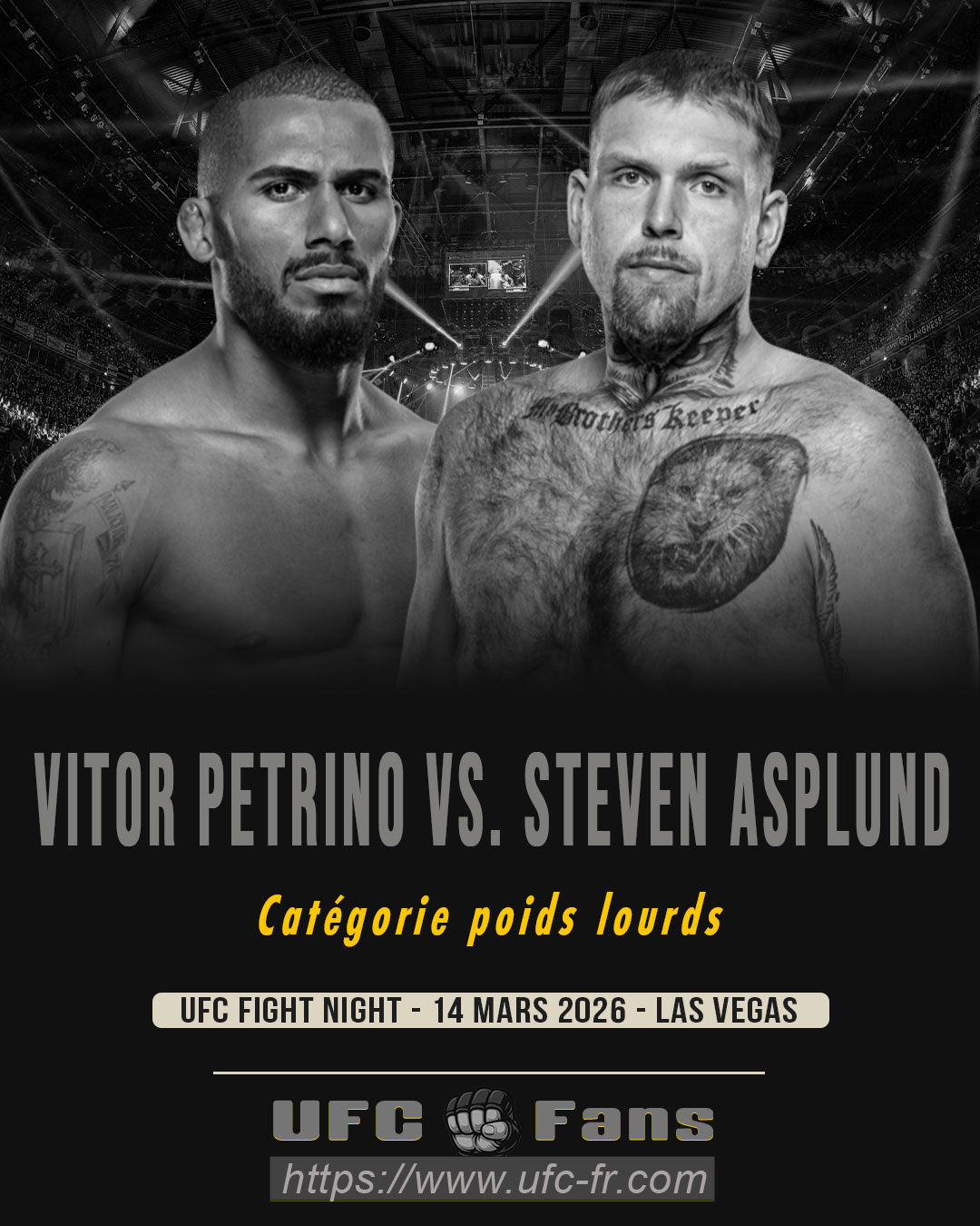 UFC FIGHT NIGHT 269 - Vitor Petrino vs Steven Asplund UFC FIGHT NIGHT 269 - Vitor Petrino vs Steven Asplund
