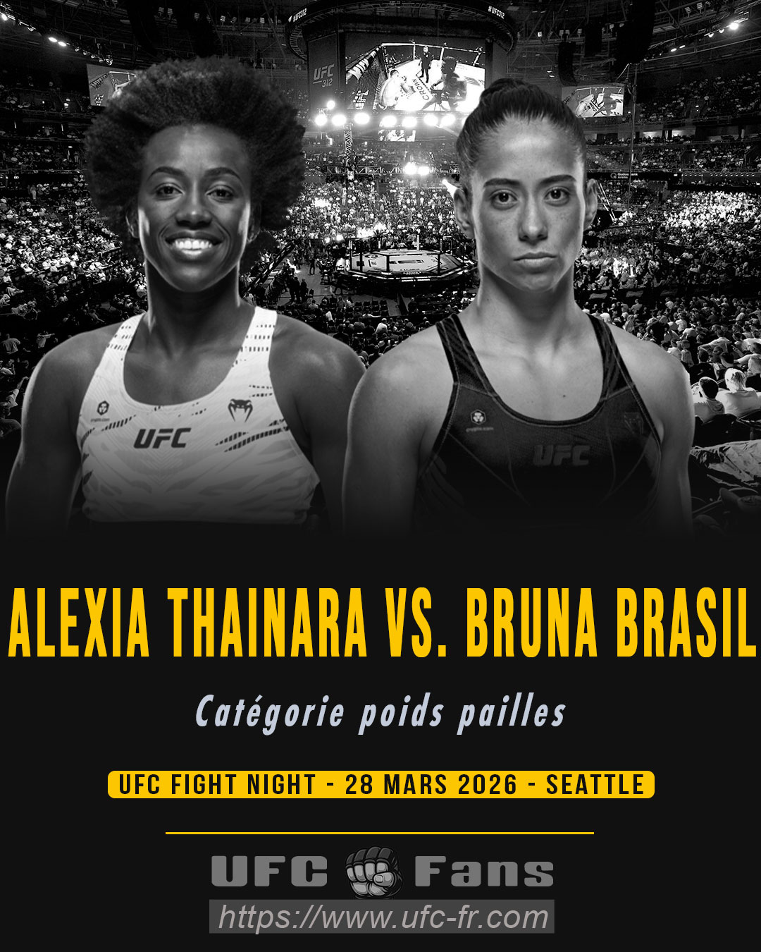 UFC FIGHT NIGHT 271 - Alexia Thainara vs Bruna Brasil UFC FIGHT NIGHT 271 - Alexia Thainara vs Bruna Brasil