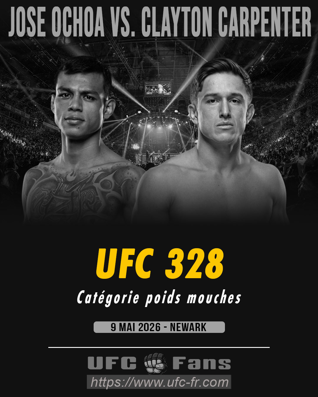 UFC 328 - Jose Ochoa vs Clayton Carpenter UFC 328 - Jose Ochoa vs Clayton Carpenter