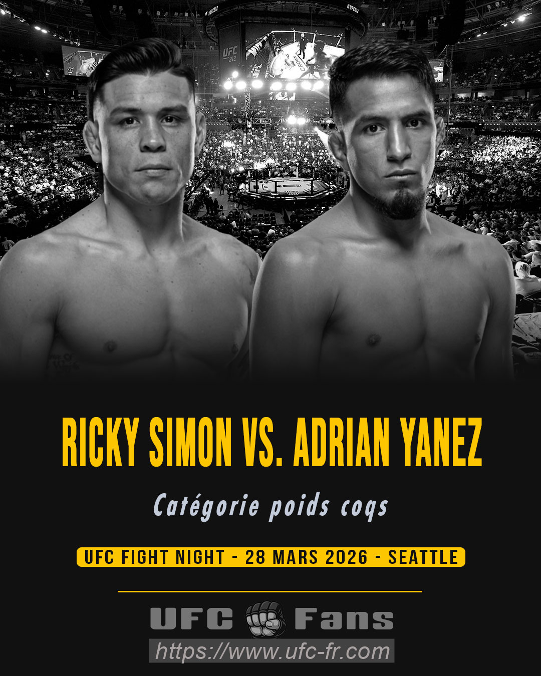 UFC FIGHT NIGHT 271 - Ricky Simon vs Adrian Yanez UFC FIGHT NIGHT 271 - Ricky Simon vs Adrian Yanez