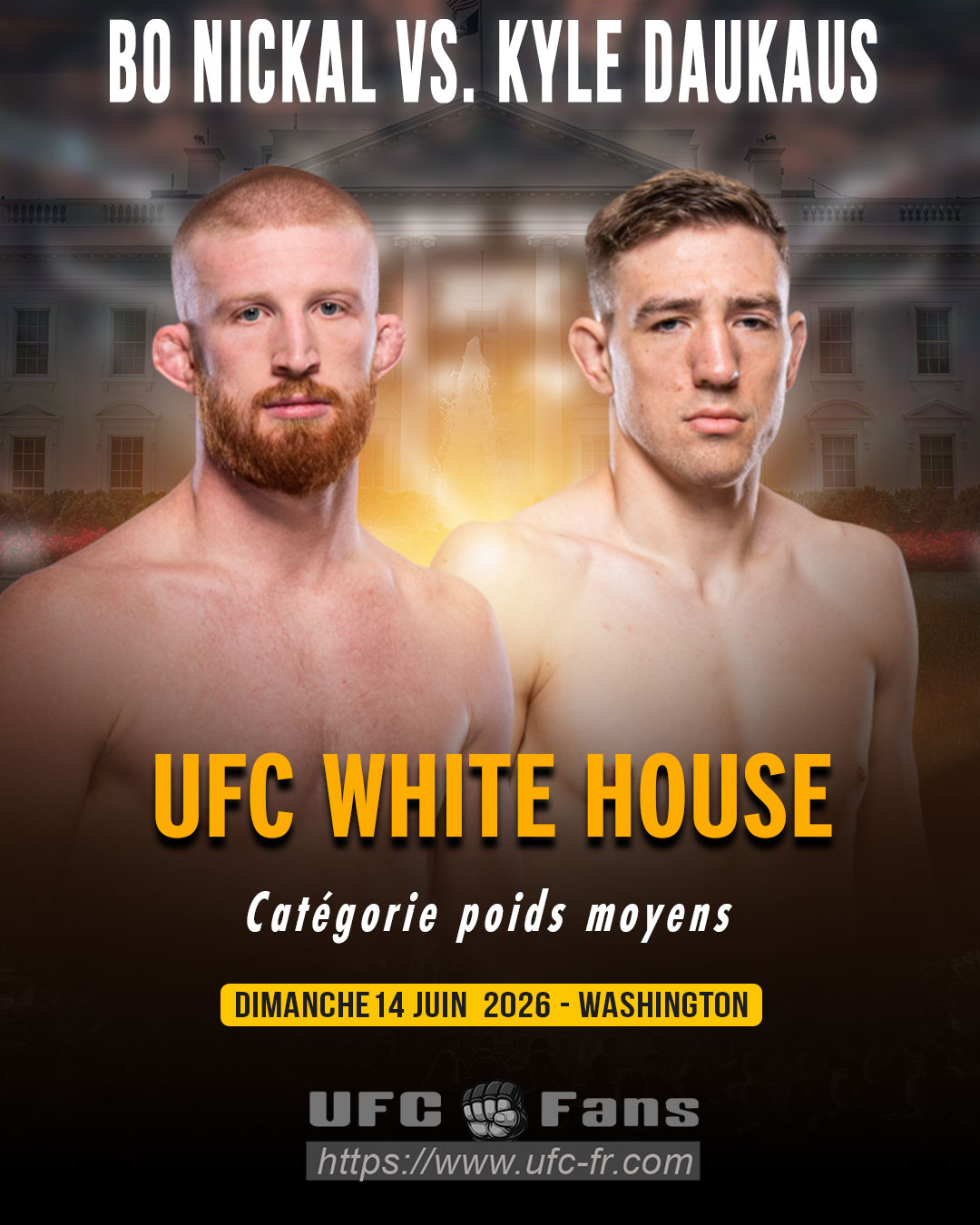UFC FREEDOM 250 - Bo Nickal vs Kyle Daukaus UFC FREEDOM 250 - Bo Nickal vs Kyle Daukaus