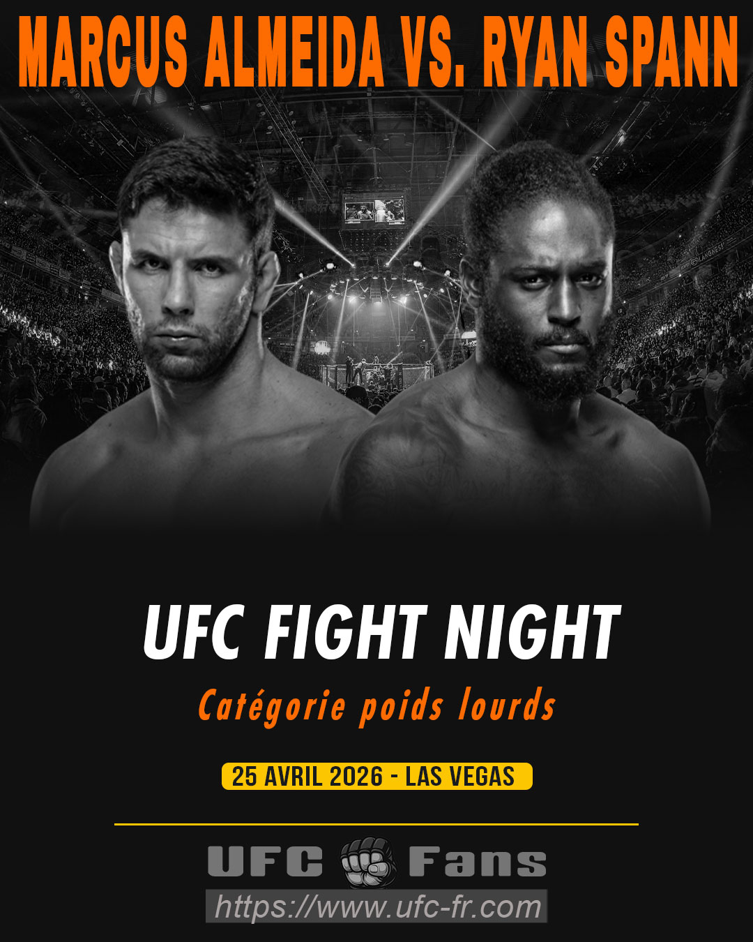 UFC FIGHT NIGHT 274 - Marcus Almeida vs Ryan Spann UFC FIGHT NIGHT 274 - Marcus Almeida vs Ryan Spann