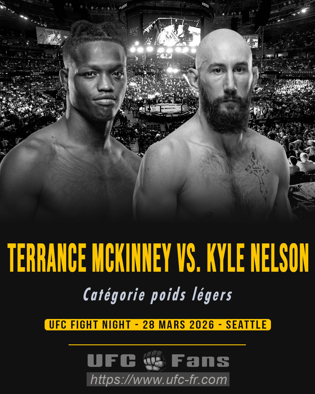 UFC FIGHT NIGHT 271 - Terrance McKinney vs Kyle Nelson UFC FIGHT NIGHT 271 - Terrance McKinney vs Kyle Nelson