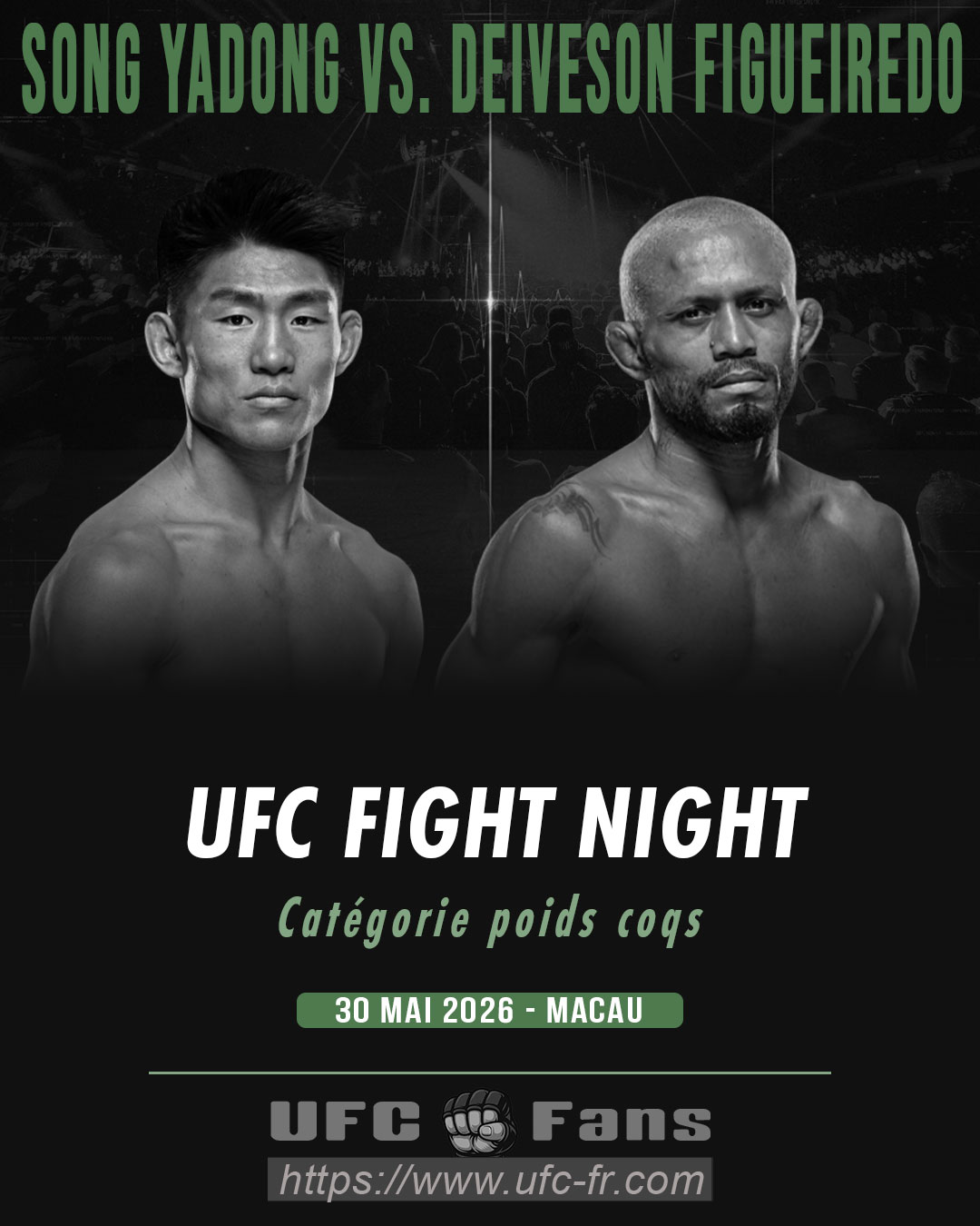 UFC FIGHT NIGHT 277 - Song Yadong vs Deiveson Figueiredo UFC FIGHT NIGHT 277 - Song Yadong vs Deiveson Figueiredo