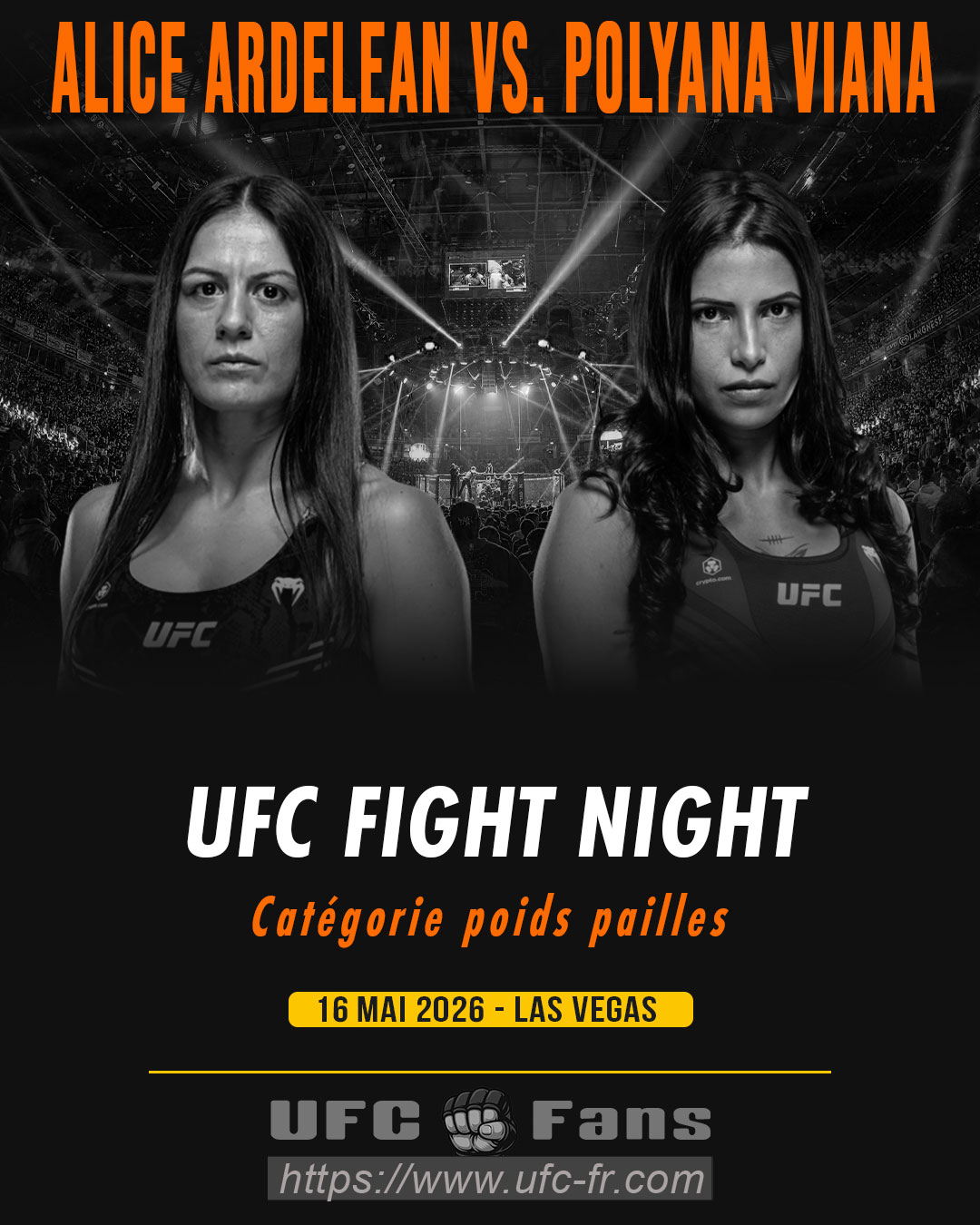 UFC FIGHT NIGHT 276 - Alice Ardelean vs Polyana Viana UFC FIGHT NIGHT 276 - Alice Ardelean vs Polyana Viana
