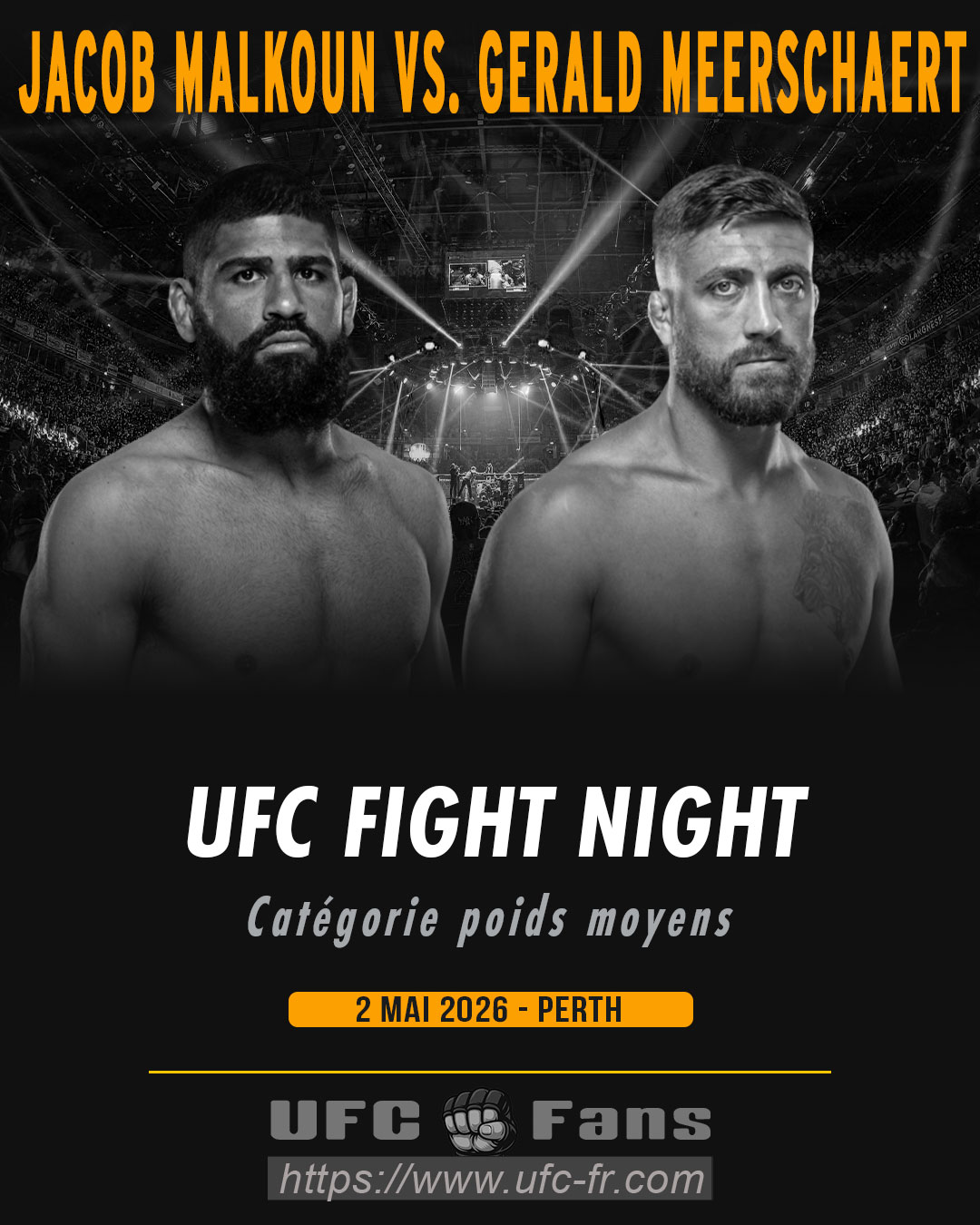 UFC FIGHT NIGHT 275 - Jacob Malkoun vs Gerald Meerschaert UFC FIGHT NIGHT 275 - Jacob Malkoun vs Gerald Meerschaert