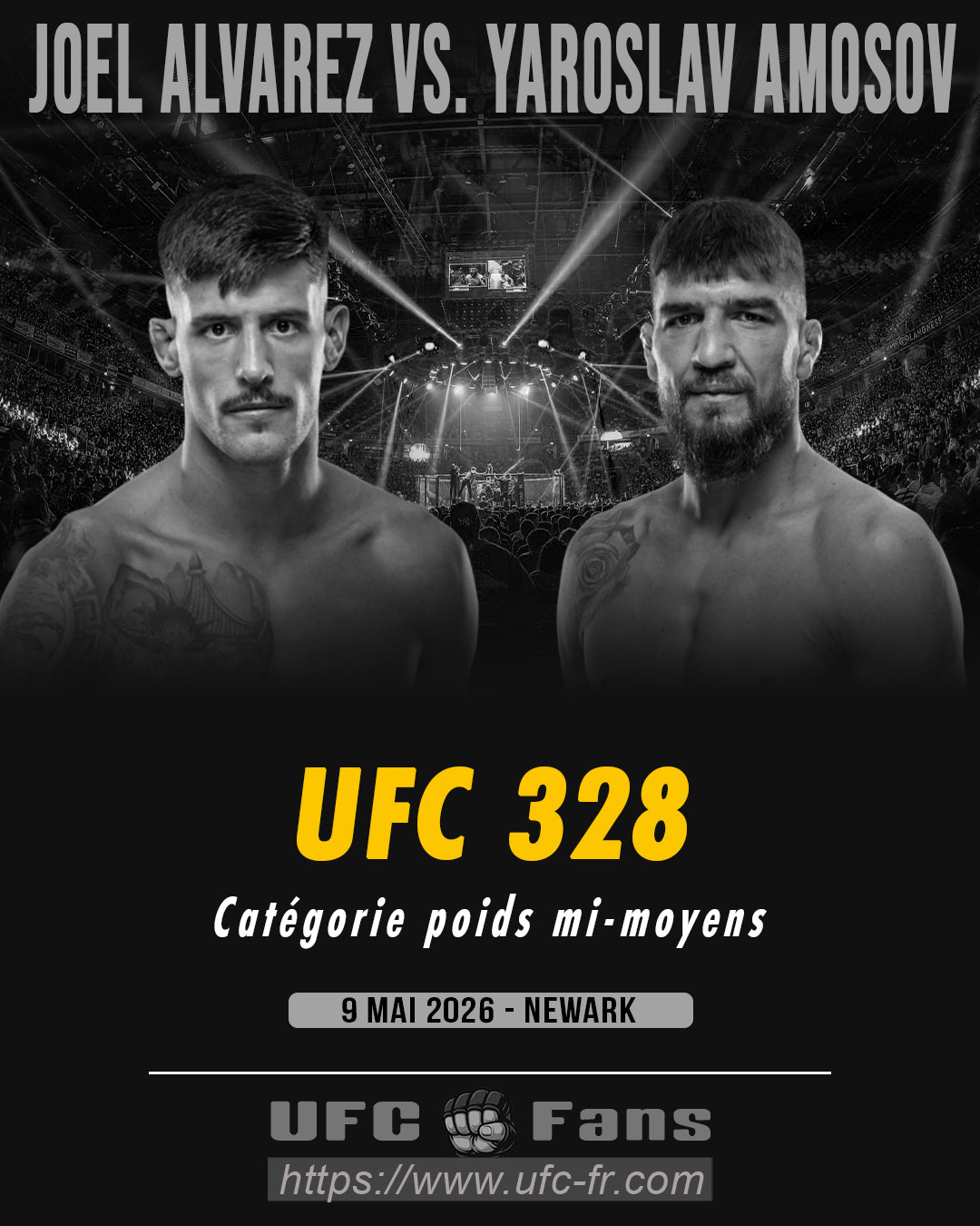 UFC 328 - Joel Alvarez vs Yaroslav Amosov UFC 328 - Joel Alvarez vs Yaroslav Amosov