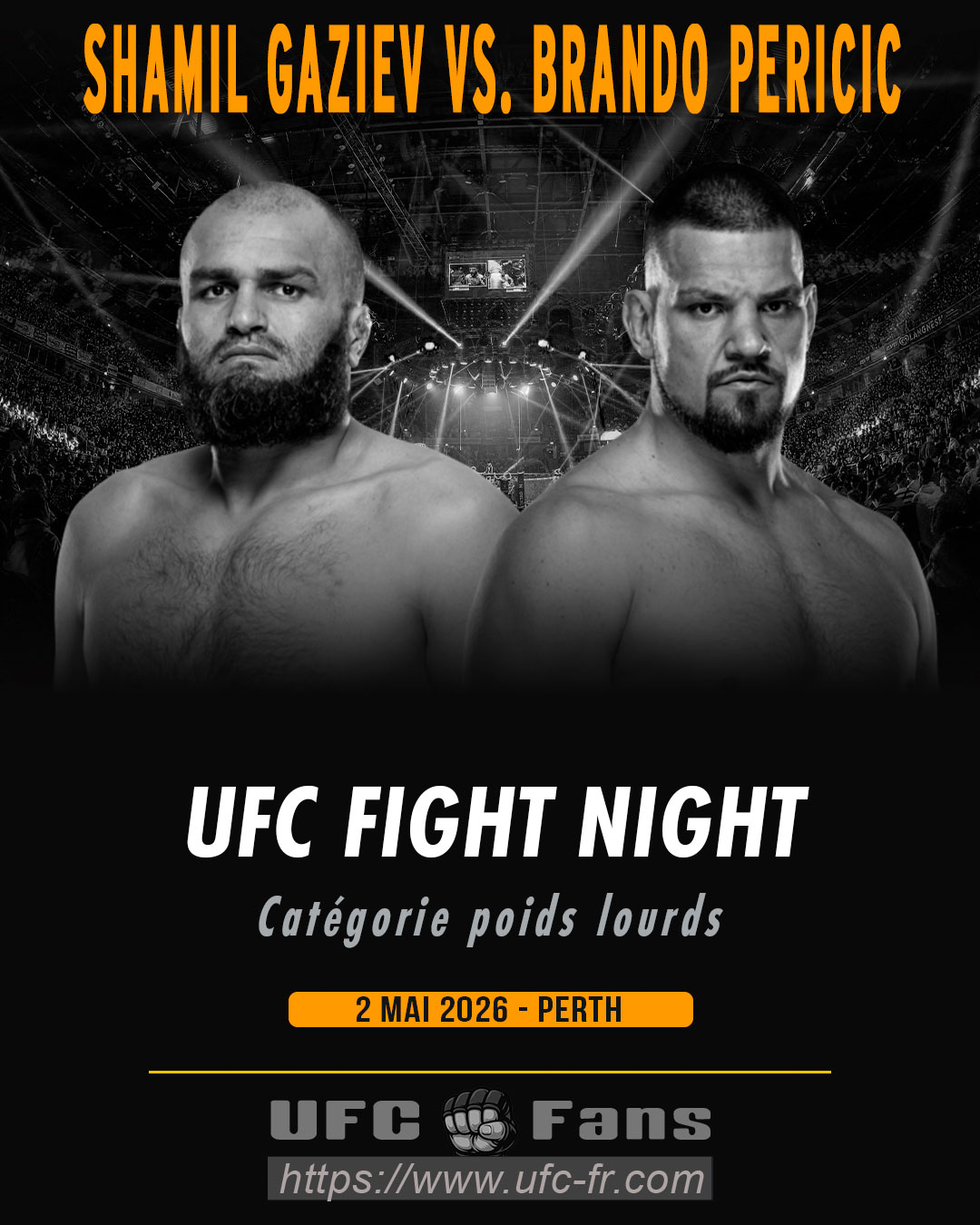 UFC FIGHT NIGHT 275 - Shamil Gaziev vs Brando Pericic UFC FIGHT NIGHT 275 - Shamil Gaziev vs Brando Pericic