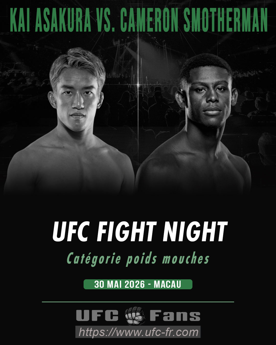 UFC FIGHT NIGHT 277 - Kai Asakura vs Cameron Smotherman UFC FIGHT NIGHT 277 - Kai Asakura vs Cameron Smotherman