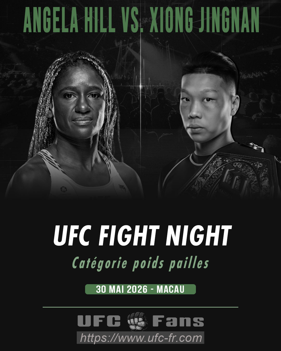 UFC FIGHT NIGHT 277 - Angela Hill vs Xiong Jingnan UFC FIGHT NIGHT 277 - Angela Hill vs Xiong Jingnan