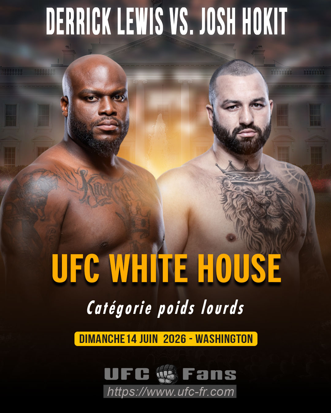UFC FREEDOM 250 - Derrick Lewis vs Josh Hokit UFC FREEDOM 250 - Derrick Lewis vs Josh Hokit