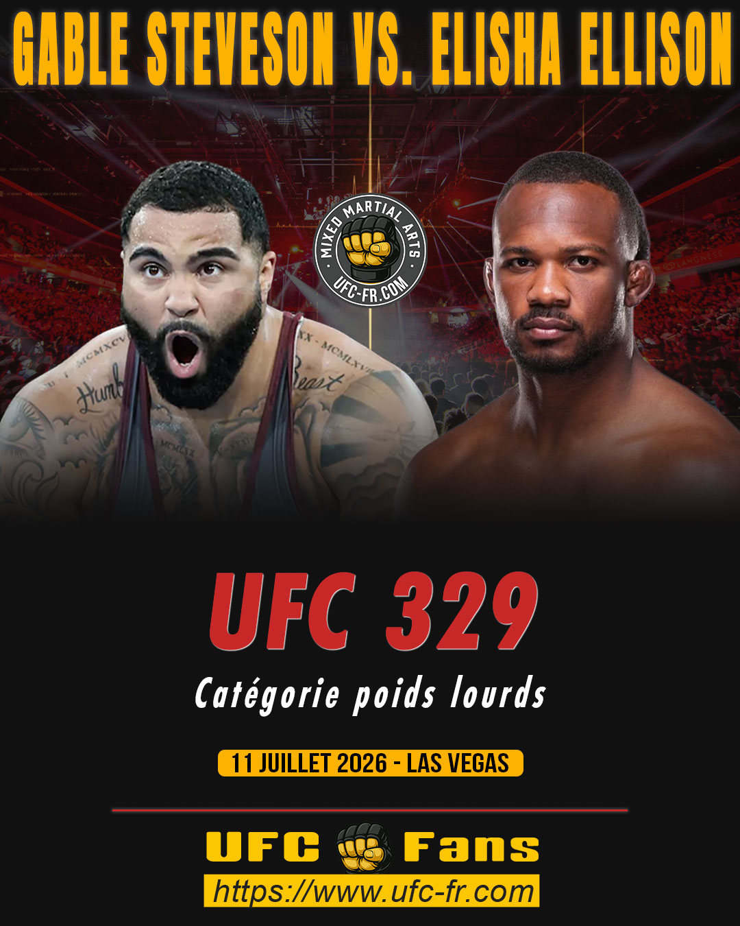 UFC 329 - Gable Steveson vs Elisha Ellison UFC 329 - Gable Steveson vs Elisha Ellison