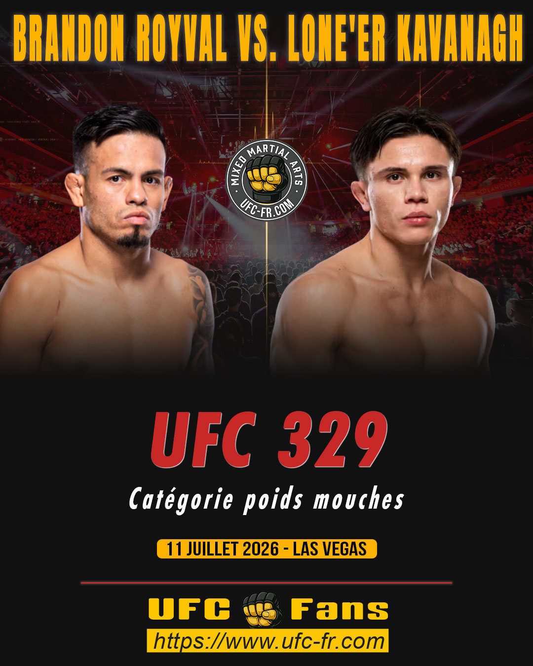 UFC 329 - Brandon Royval vs Lone'er Kavanagh UFC 329 - Brandon Royval vs Lone'er Kavanagh