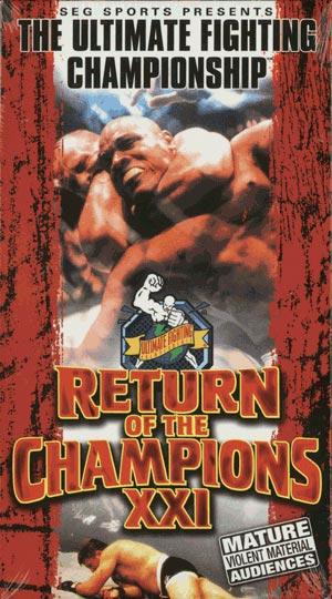 UFC 21 - RETURN OF THE CHAMPIONS