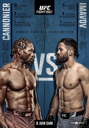UFC ON ESPN 57 - CANNONIER VS. IMAVOV