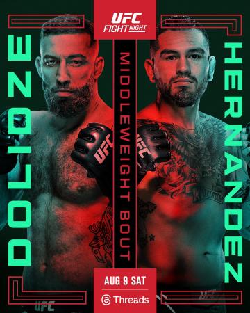 UFC ON ESPN 72 - DOLIDZE VS. HERNANDEZ