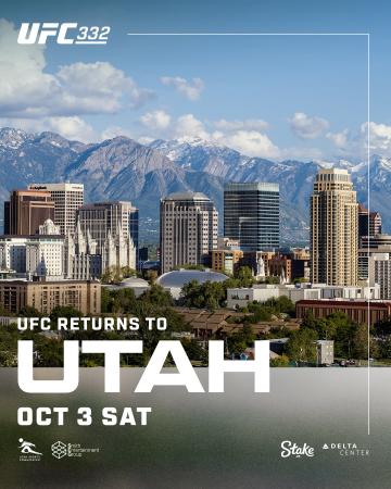 UFC 332 - SALT LAKE CITY