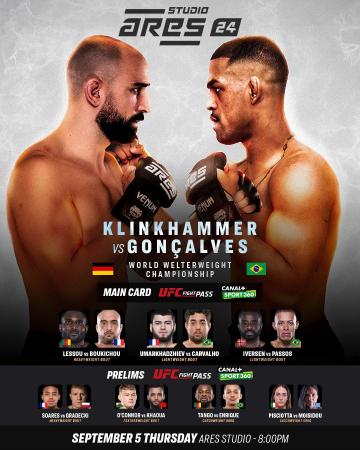 Ares 24 - Klinkhammer vs. Goncalves