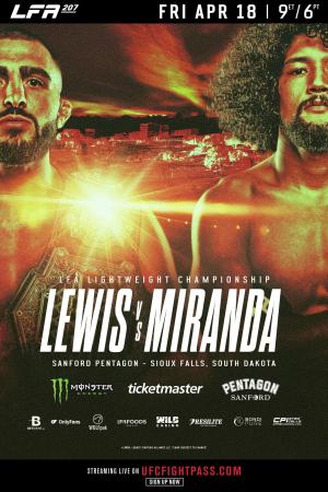 LFA 207 - Lewis vs. Miranda