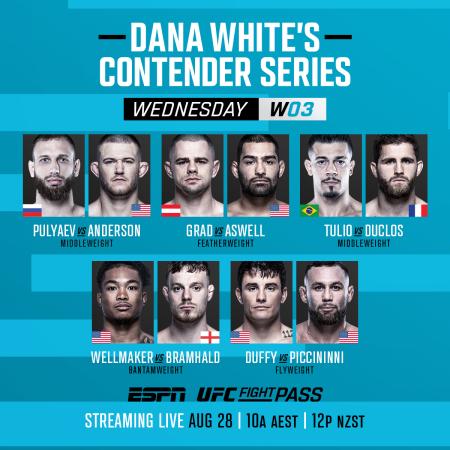 Contender Series 2024 - Week 3