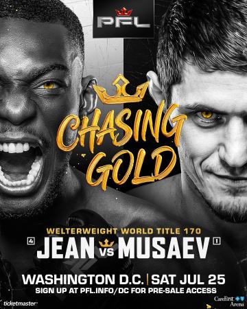 PFL Washington - Jean vs. Musaev