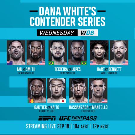 Contender Series 2024 - Week 6