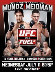UFC ON FUEL TV 4 - MUNOZ VS. WEIDMAN
