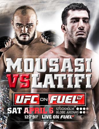 UFC ON FUEL TV 9 - MOUSASI VS. LATIFI