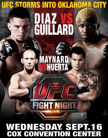 UFC FIGHT NIGHT 19 - DIAZ VS. GUILLARD