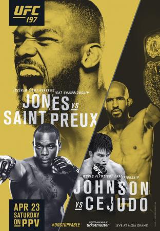 UFC 197 - JONES VS. ST.PREUX